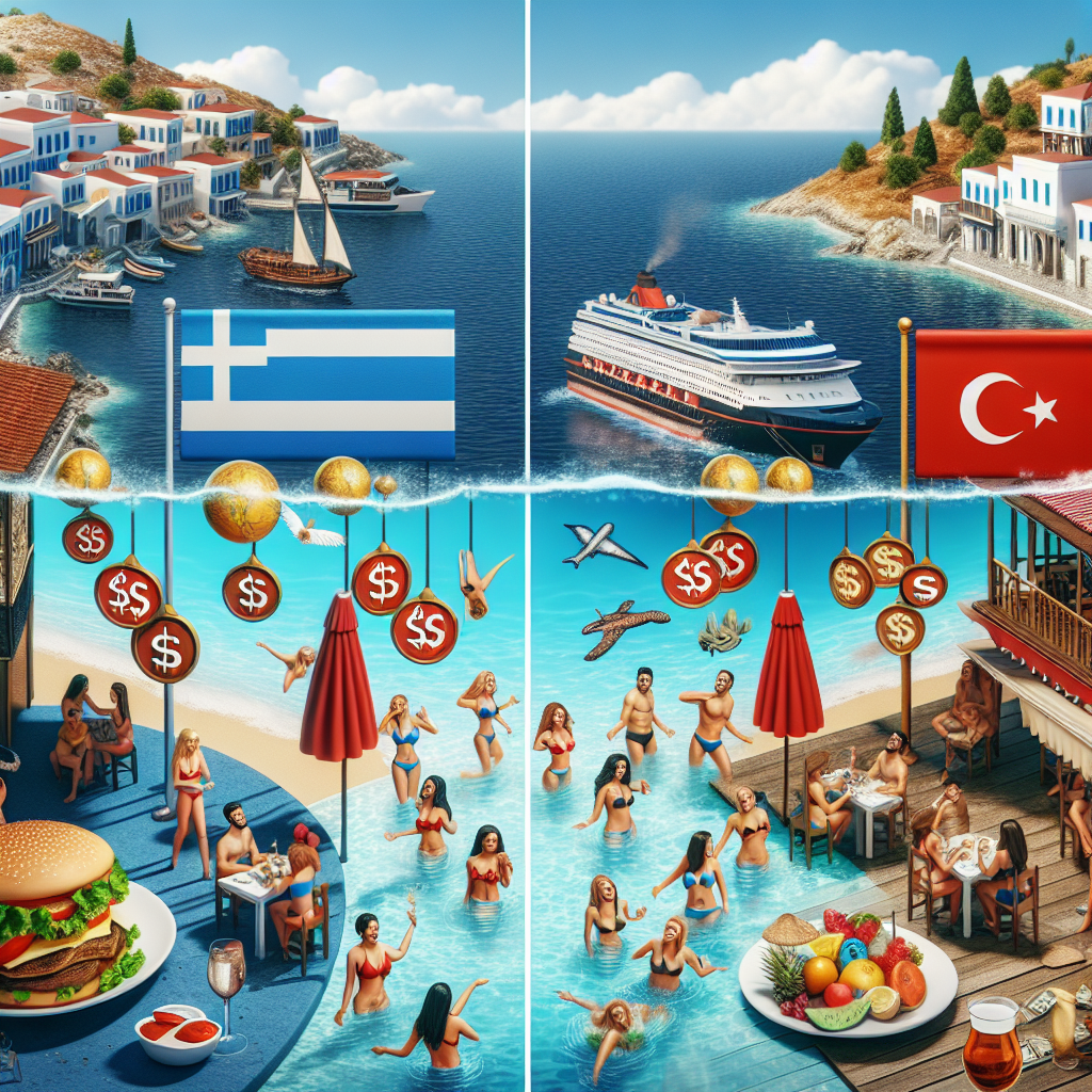 Yunan adaları tatilinin Türkiye’den ucuz olması