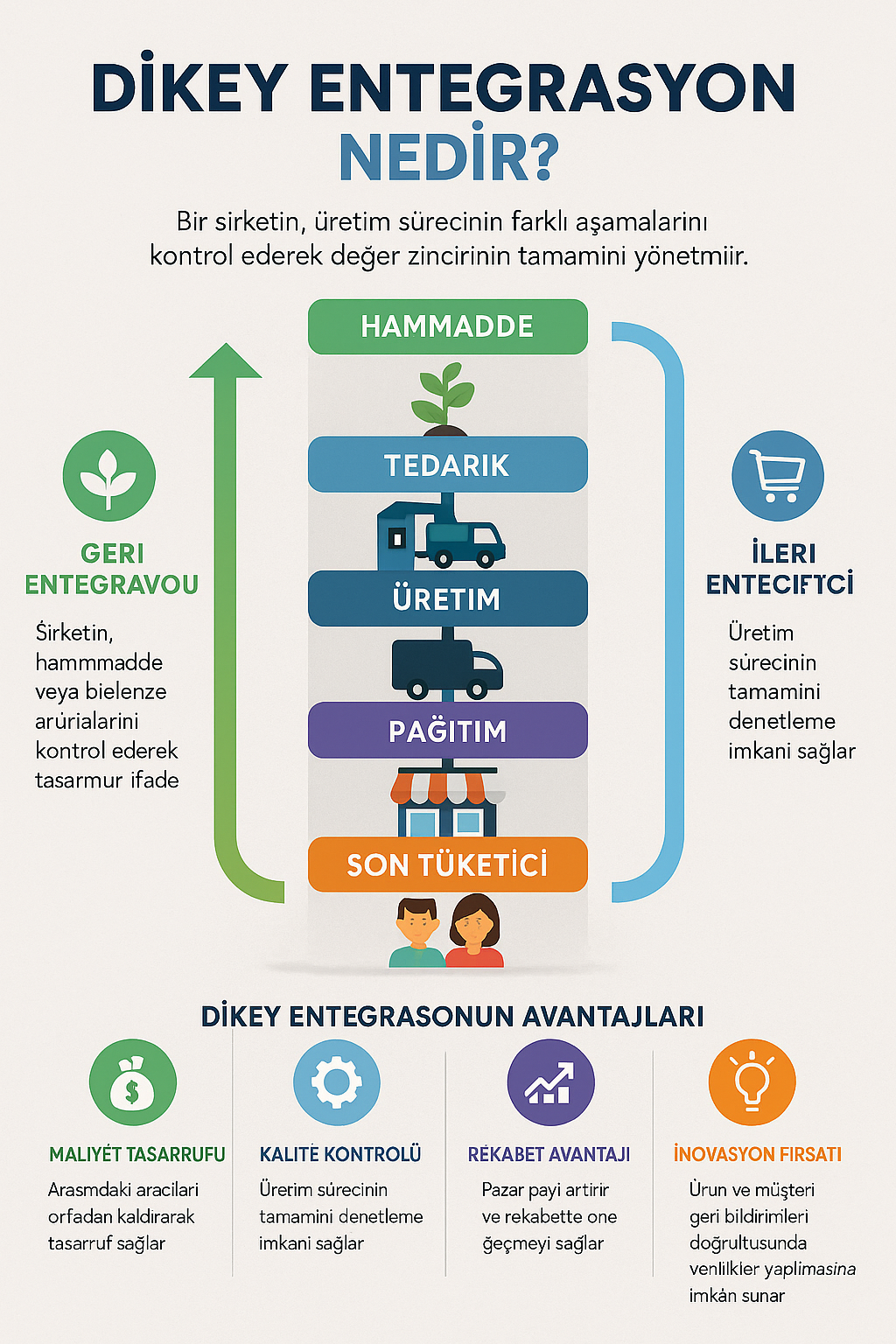 Dikey Entegrasyon ( Dikte Entegrasyon ) Nedir ?